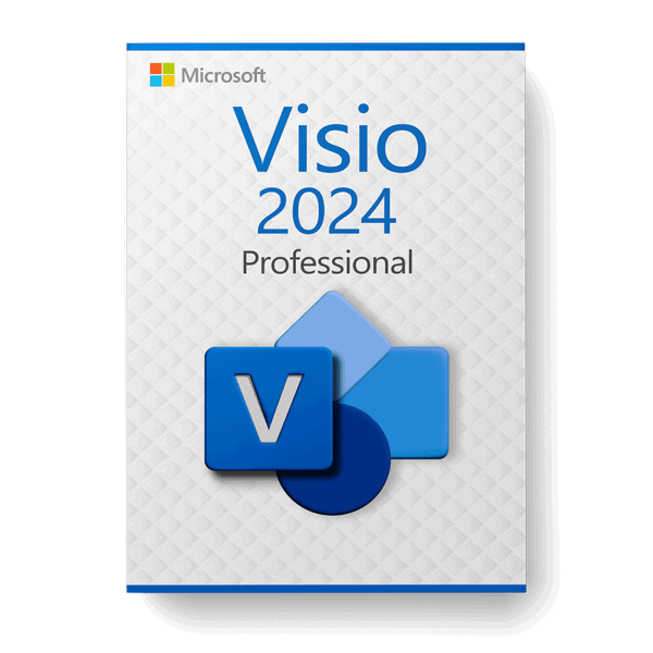 Microsoft Visio 2024 Professional license for 3 devices